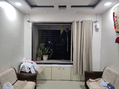 Living Room Image of 500 Sq.ft 1 BHK Apartment / Flat for rent in Cosmos Enclave, Kasarvadavali Thane for Rs. 23500
