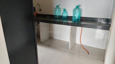 Kitchen Image of 950 Sq.ft 2 BHK Apartment / Flat for rent in Bharat Ecovistas, Shilphata Thane for Rs. 25000