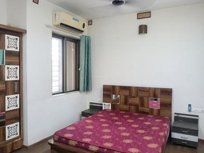Bedroom Image of 1450 Sq.ft 3 BHK Apartment / Flat for rent in T Bhimjyani Neelkanth Woods Olivia, Thane West Thane for Rs. 73000