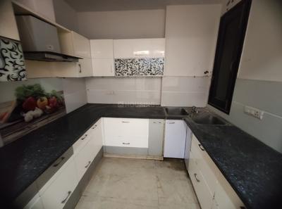 Kitchen Image of 1550 Sq.ft 3 BHK Builder Floor for rent in Gujranwala Town New Delhi for Rs. 65000