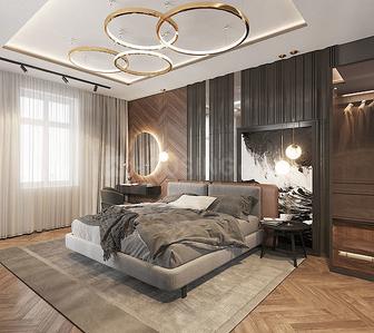 Bedroom Image of 1815 Sq.ft 3 BHK Apartment / Flat for sale in Moosapet Hyderabad for Rs. 8167500