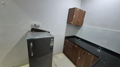 Kitchen Image of 450 Sq.ft 1 BHK Builder Floor for rent in Mahalakshmi Nagar Indore for Rs. 17000