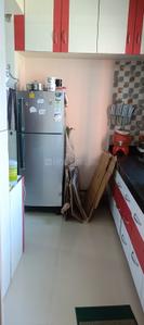 Kitchen Image of 1100 Sq.ft 1 BHK Apartment / Flat for rent in Karnavati Enclave, New Maninagar Ahmedabad for Rs. 12000
