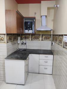 Kitchen Image of 500 Sq.ft 1 BHK Apartment / Flat for rent in  Drosia Apartment, Aliganj Lucknow for Rs. 18000
