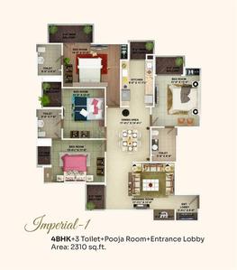 4 BHK Flat