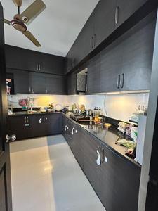 Kitchen Image of 1500 Sq.ft 3 BHK Apartment / Flat for rent in Puravankara Swanlake, Kelambakkam Chennai for Rs. 36000
