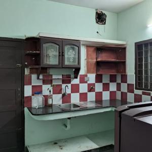 Kitchen Image of 1050 Sq.ft 1 RK Builder Floor for rent in Vyttila Kochi for Rs. 16000