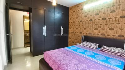 Bedroom Image of 1300 Sq.ft 3 BHK Apartment / Flat for rent in Concrete Sai Sanskar, Chembur Mumbai for Rs. 100000
