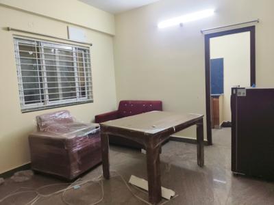 Living Room Image of 792 Sq.ft 1 BHK Apartment / Flat for rent in Kondapur Hyderabad for Rs. 27000