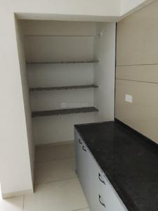 Kitchen Image of 950 Sq.ft 3 BHK Apartment / Flat for rent in Rashmi Nivaasa, Shela Ahmedabad for Rs. 27000