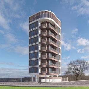 Building Image of 600 Sq.ft 1 BHK Apartment / Flat for sale in Kopar Khairane Navi Mumbai for Rs. 8000000