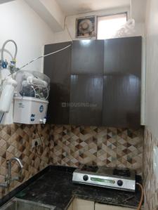 Kitchen Image of 575 Sq.ft 1 RK Builder Floor for rent in Malka Ganj New Delhi for Rs. 12000