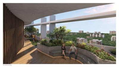 Balcony Image of 1875 Sq.ft 4 BHK Apartment / Flat for sale in Unique Sky Links Phase I, Pashan Pune for Rs. 22500000