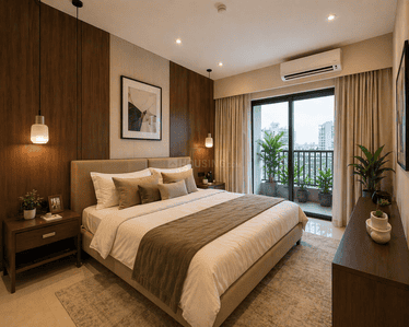 Image of 1362 Sq.ft 2 BHK Apartment / Flat for sale in Saanvi Nirman Springs, Vasna, Ahmedabad for Rs. 6000000