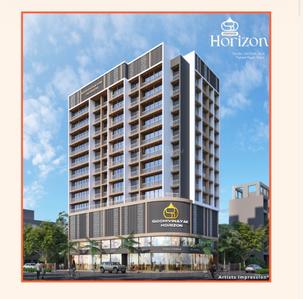 Image of 1049 Sq.ft 2 BHK Apartment / Flat for sale in Pushpak Nagar, Navi Mumbai for Rs. 6900000