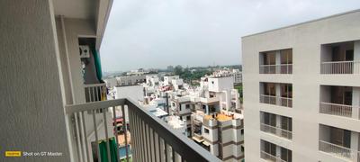 Balcony Image of 1200 Sq.ft 3 BHK Apartment / Flat for sale in Bhayli Vadodara for Rs. 4800000