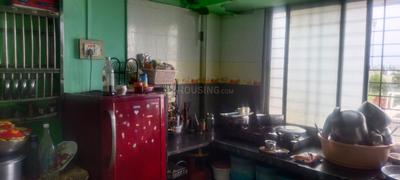 Kitchen Image of 400 Sq.ft 1 BHK Apartment / Flat for sale in Vijay Deshmukh Nagar Solapur for Rs. 1500000
