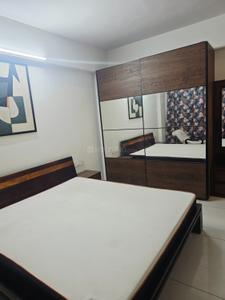 Bedroom Image of 2500 Sq.ft 4 BHK Apartment / Flat for rent in Earth Elegance, Bodakdev Ahmedabad for Rs. 95500