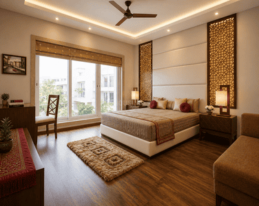 Bedroom Image of 4600 Sq.ft 4 BHK Villa for sale in Kachana Raipur for Rs. 28100005