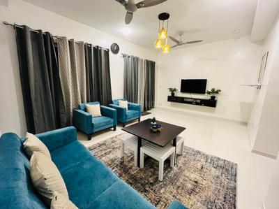 Hall Image of 1050 Sq.ft 2 BHK Apartment / Flat for rent in Goel Ganga Legend A4 And B1, Bavdhan Pune for Rs. 49000