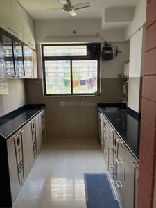 Kitchen Image of 1050 Sq.ft 2 BHK Apartment / Flat for rent in Vijay Vilas Tauras Co-op Hsg Society, Hiranandani Estate Thane for Rs. 34000