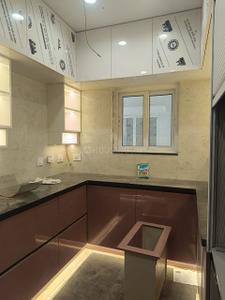 Kitchen Image of 1500 Sq.ft 3 BHK Apartment / Flat for rent in Lansum El Dorado, Narsingi Hyderabad for Rs. 72000