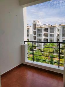 Balcony Image of 1870 Sq.ft 3 BHK Apartment / Flat for rent in Vishranthi Aranya Apartment, Sholinganallur Chennai for Rs. 45000