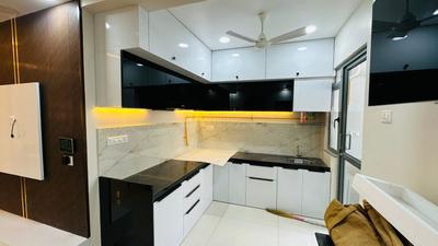 Kitchen Image of 1500 Sq.ft 3 BHK Apartment / Flat for sale in Adani Amogha, Shantigram Ahmedabad for Rs. 13000000