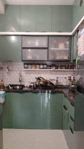Kitchen Image of 980 Sq.ft 2 BHK Apartment / Flat for sale in Godrej Green Cove, Mahalunge Pune for Rs. 7800000