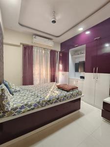 Bedroom Image of 850 Sq.ft 2 BHK Apartment / Flat for rent in Vedant Shree Gopinath Sublime, Kalwa Thane for Rs. 45000