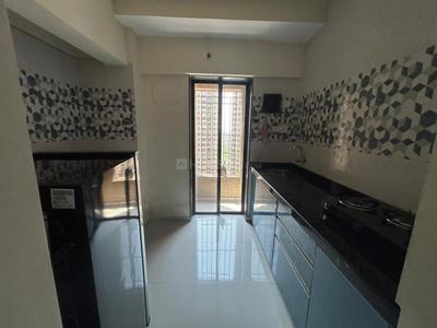 Kitchen Image of 640 Sq.ft 1 BHK Apartment / Flat for rent in Raunak City Sector IV D10, Kalyan West Kalyan for Rs. 17000