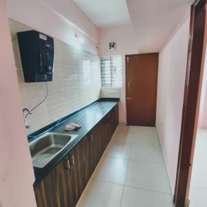 Kitchen Image of 955 Sq.ft 1 BHK Apartment / Flat for rent in Banaswadi Bengaluru for Rs. 20000