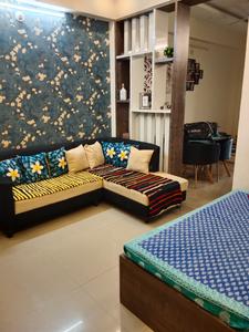 Bedroom Image of 725 Sq.ft 1.5 BHK Apartment / Flat for sale in Mahalaxmi Celebration Residency by Mahalaxmi Buildhome Ltd., Mahaveer Colony Park Udaipur for Rs. 3500000
