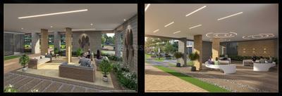 Balcony Image of 2300 Sq.ft 3 BHK Apartment / Flat for sale in Vesu Surat for Rs. 12650000