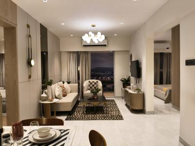 Living Room Image of 1079 Sq.ft 2 BHK Apartment / Flat for rent in Godrej Prime, Chembur Mumbai for Rs. 75500