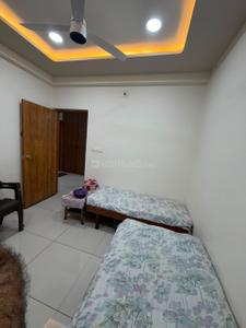 Bedroom Image of 1100 Sq.ft 3 BHK Apartment / Flat for sale in Mahalaxmee Raadhe Shyaam Harmony, Gotri Vadodara for Rs. 6500000
