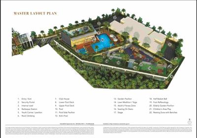 Image of 1681 Sq.ft 3 BHK Apartment / Flat for sale in Runwal Nirvana Part I, Parel, Mumbai for Rs. 62500000