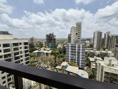 Balcony Image of 1480 Sq.ft 3 BHK Apartment / Flat for rent in Harshail Beuna Vista, Borivali West Mumbai for Rs. 85000