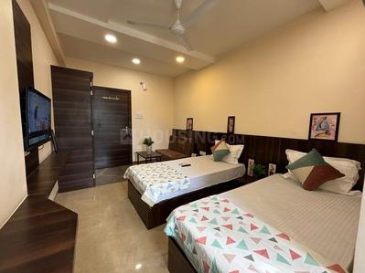 Bedroom Image of 300 Sq.ft 1 RK Apartment / Flat for rent in Vijay Nagar Indore for Rs. 11000