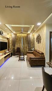 Hall Image of 800 Sq.ft 2 BHK Apartment / Flat for sale in The Evergreen Heights, Kalwa Thane for Rs. 12500000