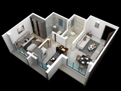 Image of 644 Sq.ft 1 BHK Apartment / Flat for sale in Altura Umele, Naigaon West, Naigaon for Rs. 4300000