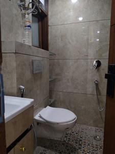 Common Bathroom Image of 1400 Sq.ft 3 BHK Apartment / Flat for rent in Said-Ul-Ajaib New Delhi for Rs. 43000