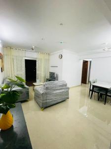 Hall Image of 1500 Sq.ft 3 BHK Apartment / Flat for rent in Vinayak Eastern River Residency, Pimple Gurav Pune for Rs. 50000