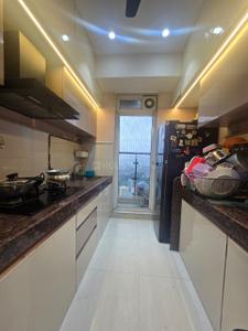 Kitchen Image of 650 Sq.ft 1 BHK Apartment / Flat for sale in Kalwa Thane for Rs. 9800000