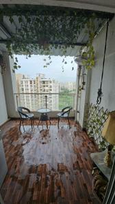 Balcony Image of 700 Sq.ft 2 BHK Apartment / Flat for rent in ARV Imperia C D And E Building, Pisoli Pune for Rs. 18000