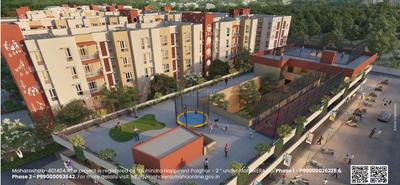 Image of 450 Sq.ft 1 BHK Apartment / Flat for sale in Palghar, Mumbai for Rs. 1440100