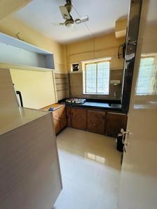 Kitchen Image of 480 Sq.ft 1 BHK Apartment / Flat for rent in Panchamrut Society, Thane West Thane for Rs. 17000