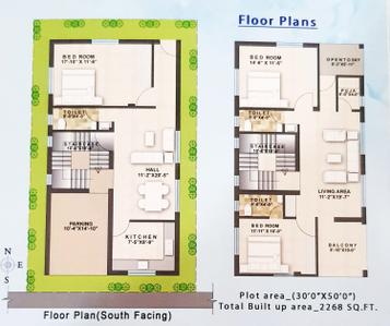 Image of 1800 Sq.ft 3.5 BHK Villa for sale in Hanspal, Bhubaneswar for Rs. 8000000