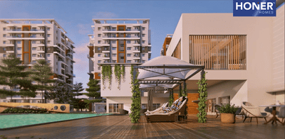 Image of 1360 Sq.ft 2 BHK Apartment / Flat for sale in Honer Vivantis, Nallagandla, Hyderabad for Rs. 12200000