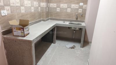Kitchen Image of 1400 Sq.ft 3 BHK Apartment / Flat for rent in Bhawani Courtyard, Madhyamgram Kolkata for Rs. 26000